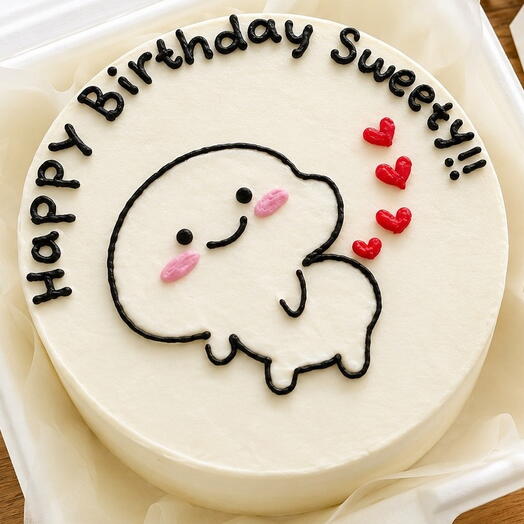 Happy Birthday Sweetie Bento Cake 200g
