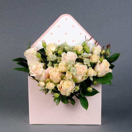Envelope-Box with Flowers