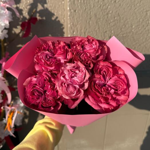 5 peony bouquets