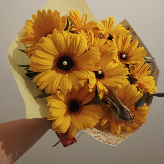 Bouquet Gereberas