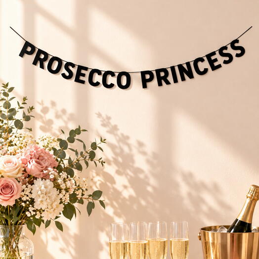 Garland "PROSECCO PRINCESS"