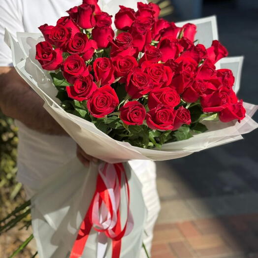 51 red roses