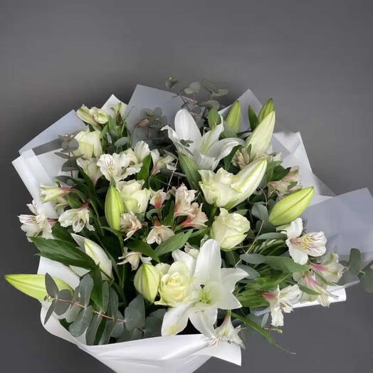 Bouquet "Snow-white"