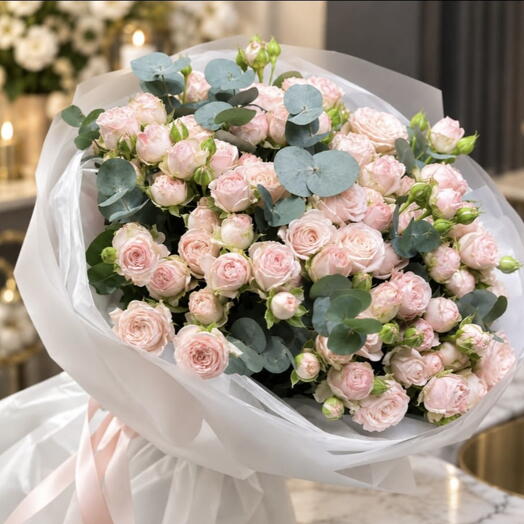 Bouquets with roses