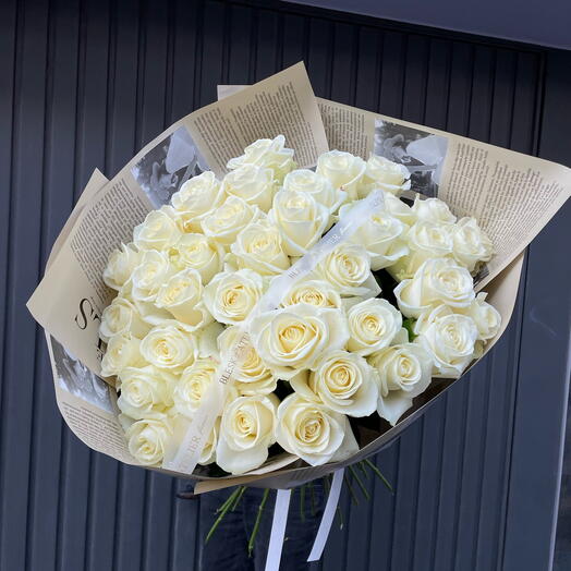 Lady creamy white