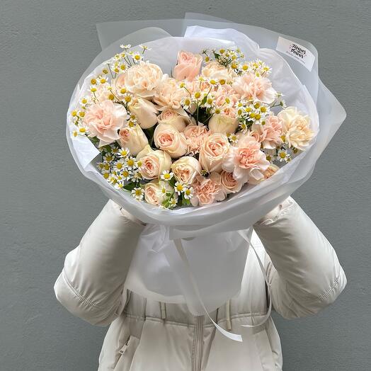 Peach bouquet