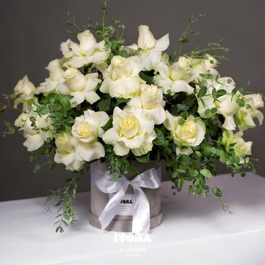 Roses in box