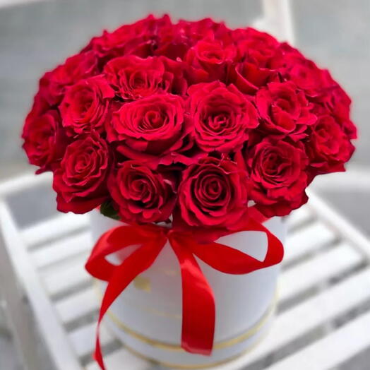 Квіти в коробці Red Love