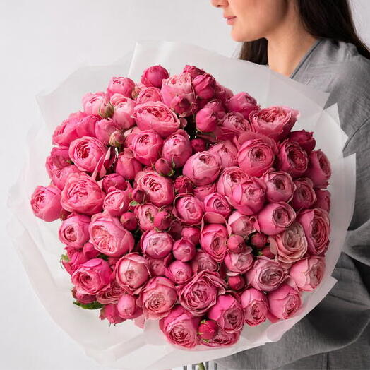 Silva spray roses, pink - 21