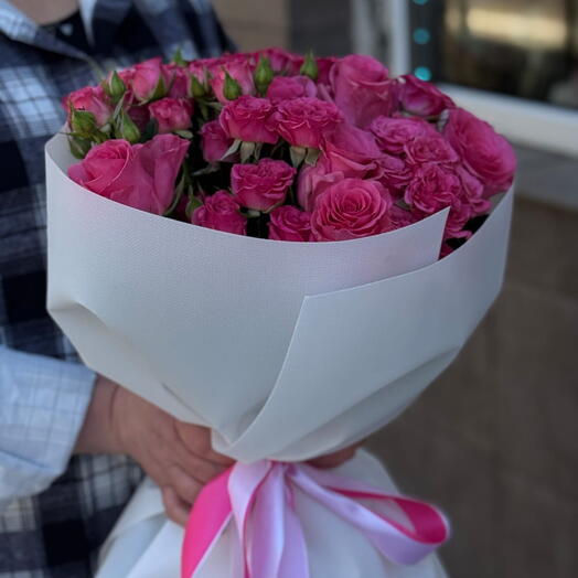 Bouquet - di rosa a rametto