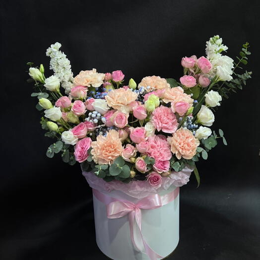 Blush elegance Hat Box