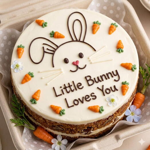 Birthday Bunny Bento Cake