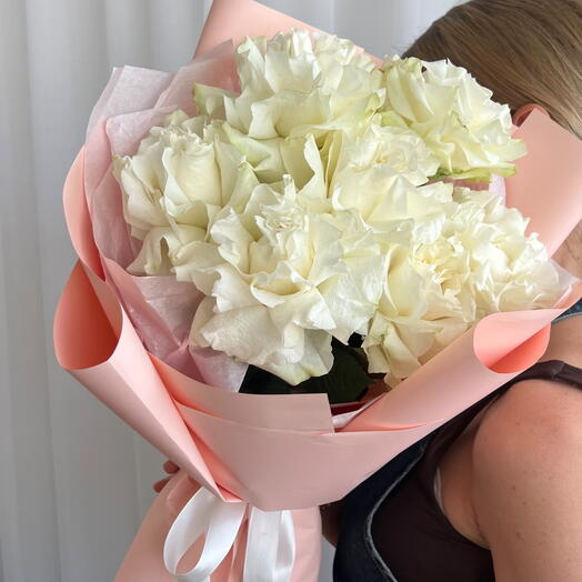 White French roses