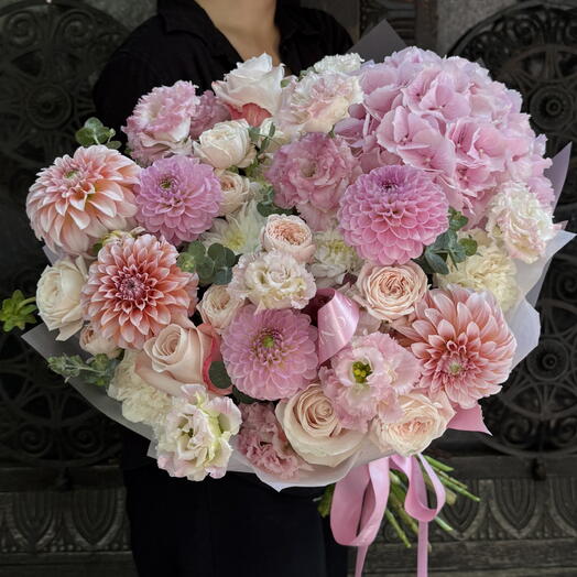 Dahlia, Dianthus, Eustoma