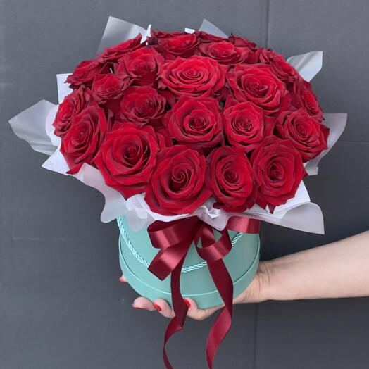 Box Flowers Rose