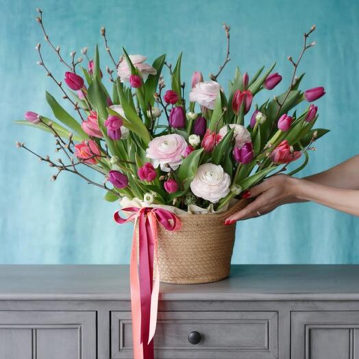 Flower Basket Ivanka