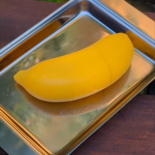 Banana — Belgian Chocolate Dessert with Salted Caramel