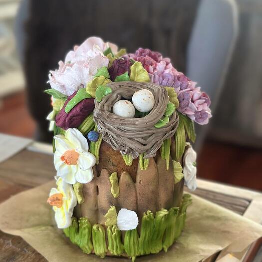Decorated cupcake