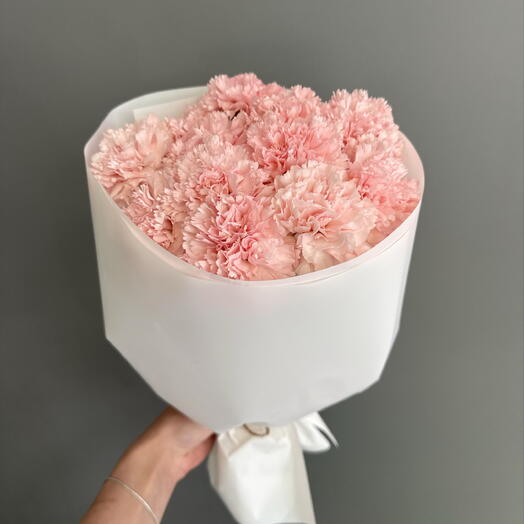 Blush Pink Dianthus Bouquet (Size M)
