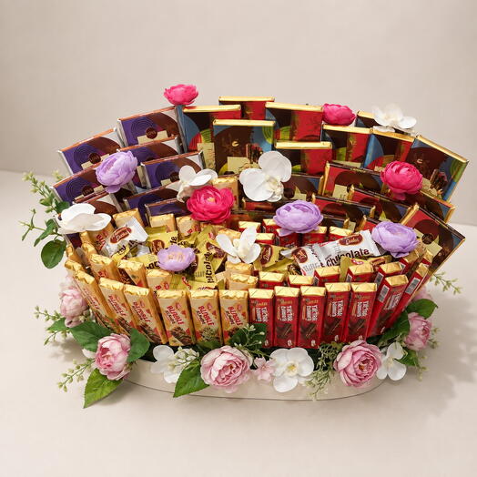 The Ultimate Sweet  Floral Hamper