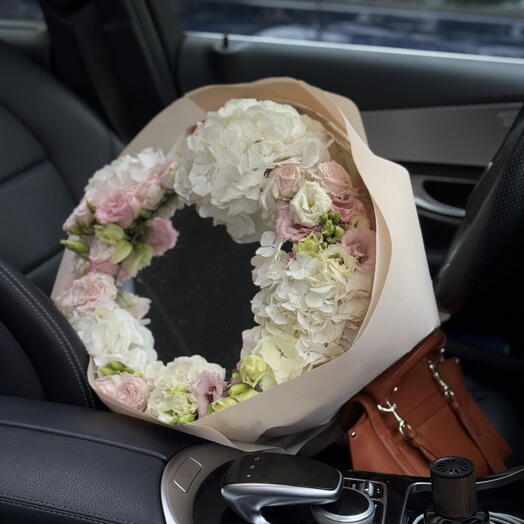 Flowers with a mirror