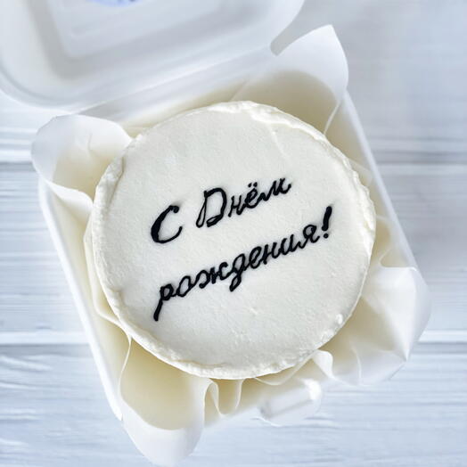 Bento cake white
