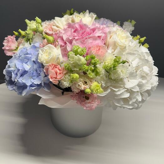 Flowers in a box
