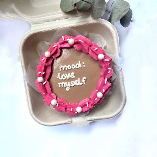 Mood bento cake