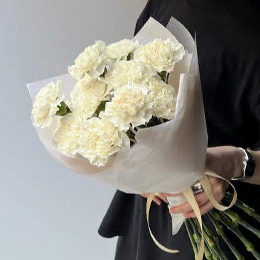 White Dianthus 15