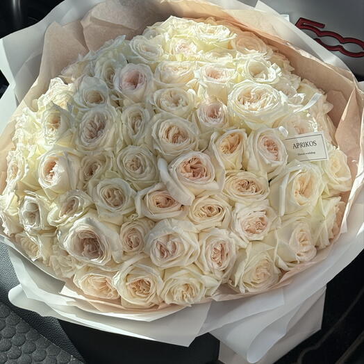 WHITE OHARA, large bouquet
