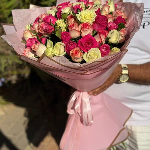 51 colorful roses