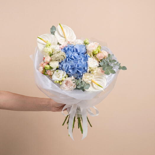 Blue Elegance Bouquet - medium