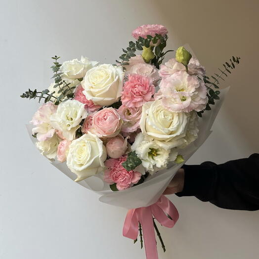 Rose, Diantus, spray rose,  eustoma