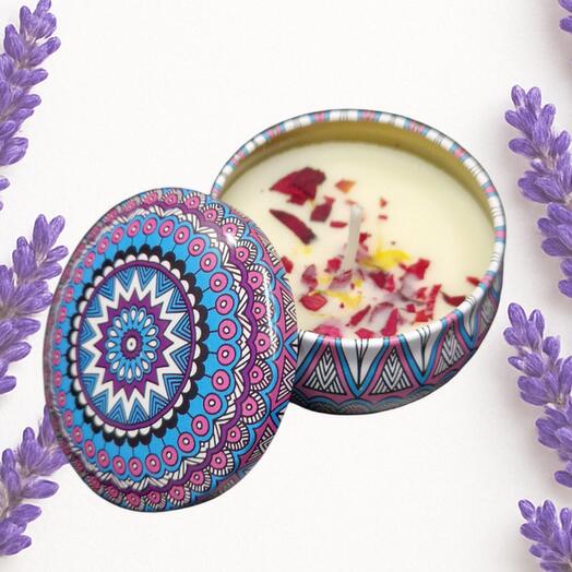 Scented candle "Lavender"