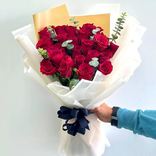 25 Red Rose Bouquet