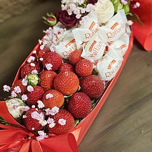 Aromatic surprise with strawberries