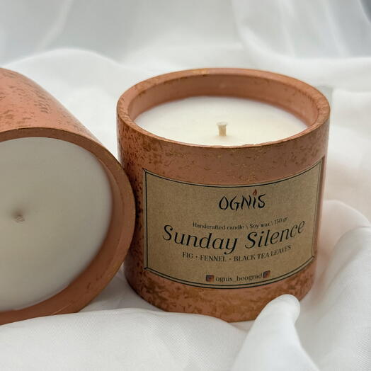 Aroma candle - Sunday Silence