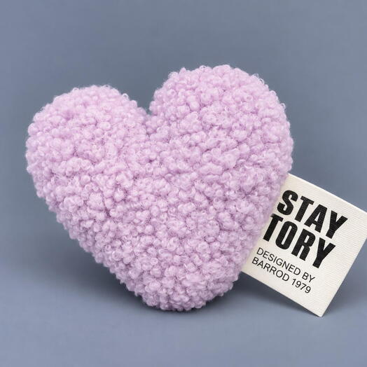 Soft Heart Sticker Lavender