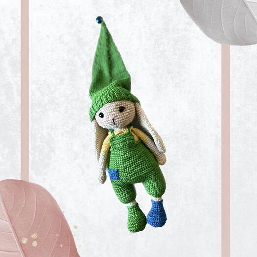 Knitted bunny