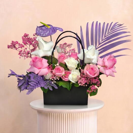 Lavender Haze - flower Bag