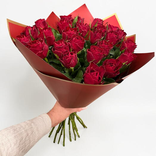 Bouquet of 21 red roses