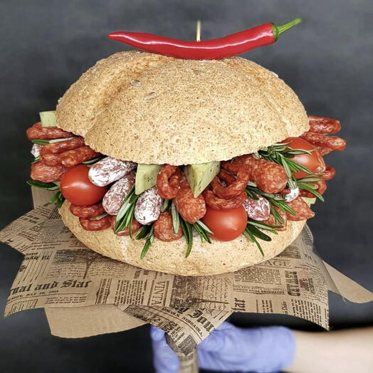 Burger bouquet