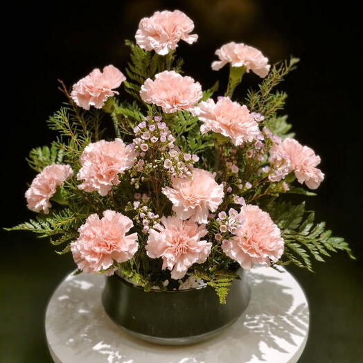 Baby Girl flowers in vase