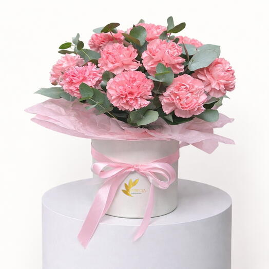 Pink carnation Box