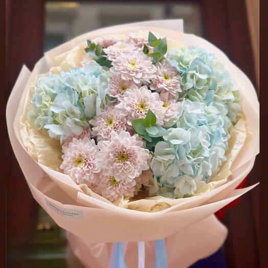 🌿 Pink and Blue