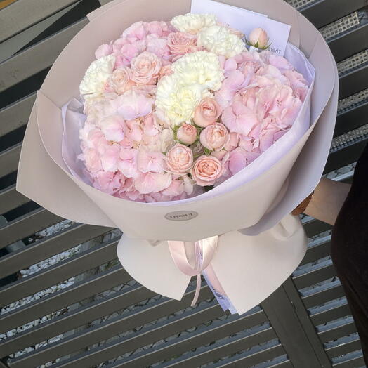 Pink-white