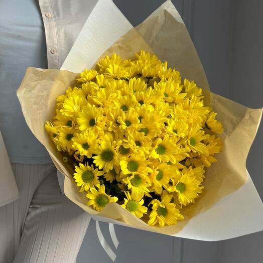 Bouquet "Yellow Chrysanthemums"