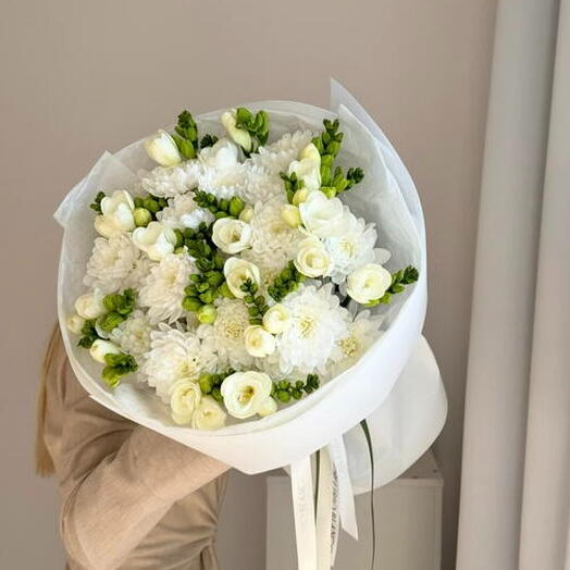 White freesia