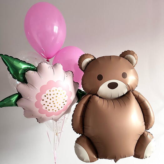 Set with Barni and a flower