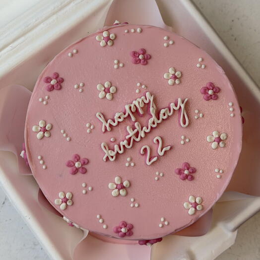 Bento cake "Little Flowers"